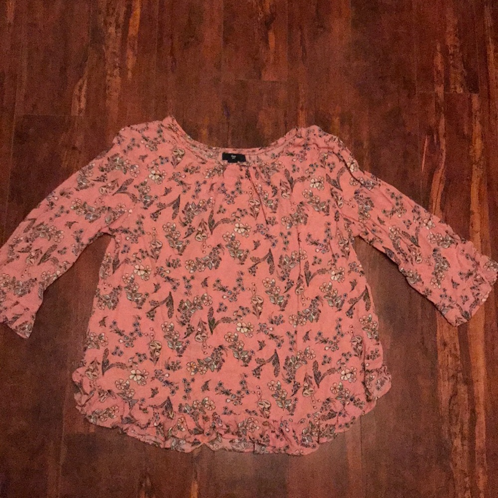 Gap floral blouse